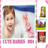 Cute Babies Table Calendar